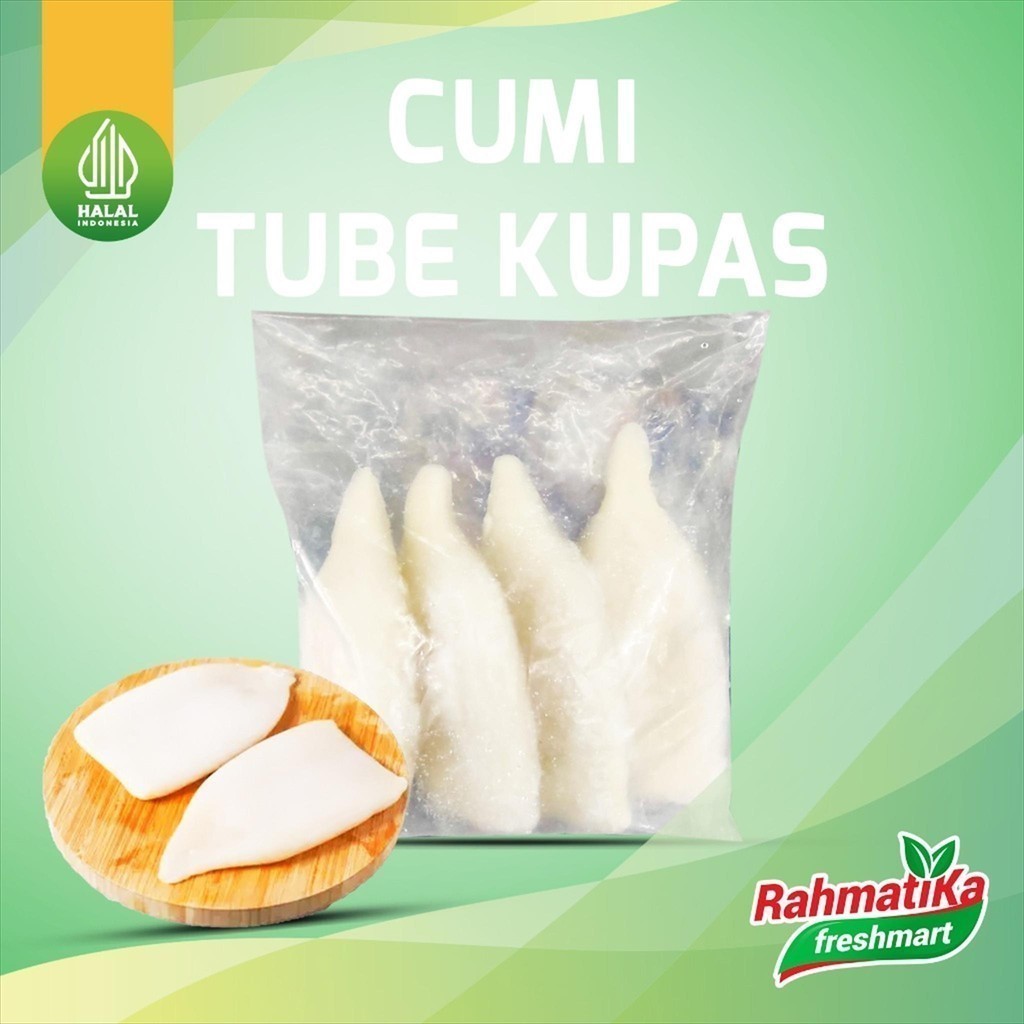 

Cumi Tube 1 Kg (Frozen Food)