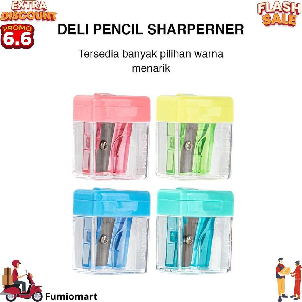 

Deli Rautan Pensil 1 Lubang 7Mm Dengan Posisi Mata Pisau Yang Tepat Menghindari Ujung Pensil E0574 D Termurah