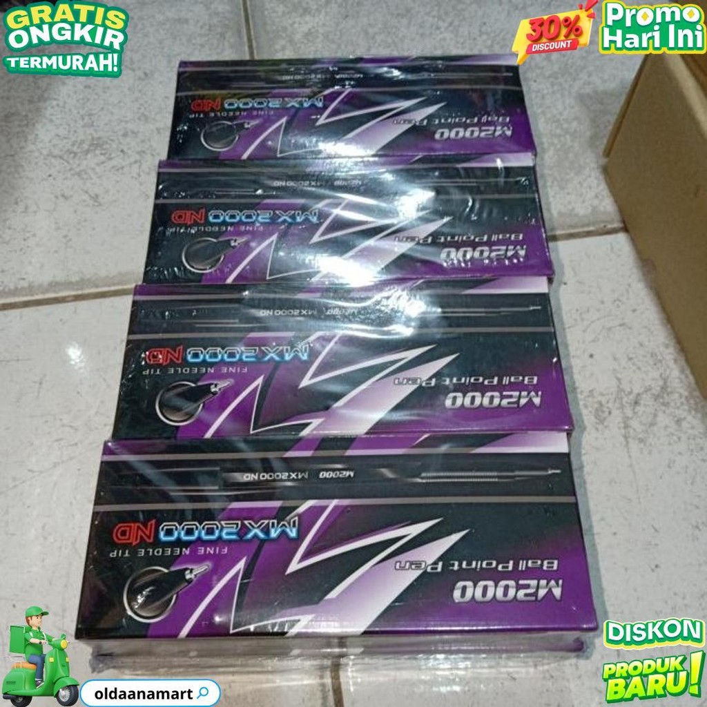 

Pulpen Tulis Murah 1 Pack Isi 12 Pcs/Bolpoin D Sale