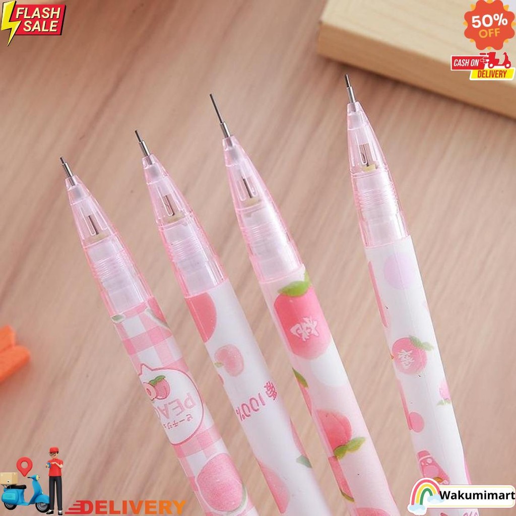 

1 Set 6Pcs Pensil Mekanik 0.5 Mm Dan Penghapus Gambar Kartun Lucu / Pensil Mekanik Kartun Imut Lg D Promo 4.4
