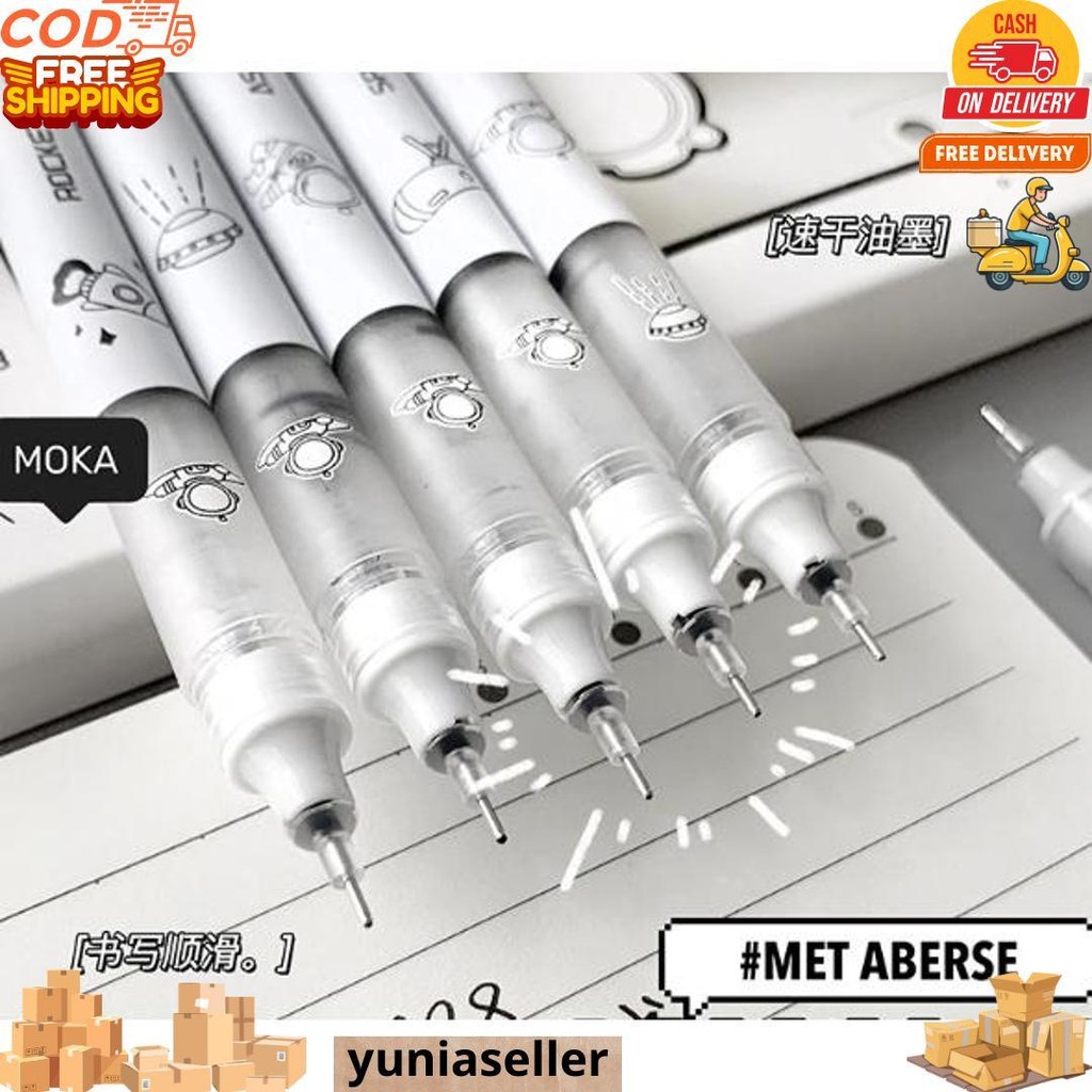 

Bulpoin Set Isi 6Pcs Premium / Pena Set/ Pena Premium / Pena Sekolah D Promo Puncak
