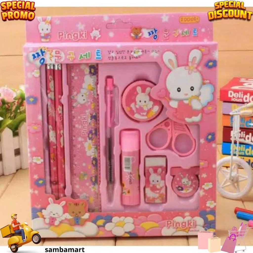 

Tokojujur Set Alat Tulis Anak Stationery 9 In 1 6 In 1 Pena Pensil Penghapus Rautan Pulpen Peralatan Sekolah Anak 10In1 9In1 8In1Paket Oleh Oleh 10 In 1 8 In 1 6In1 D Termurah