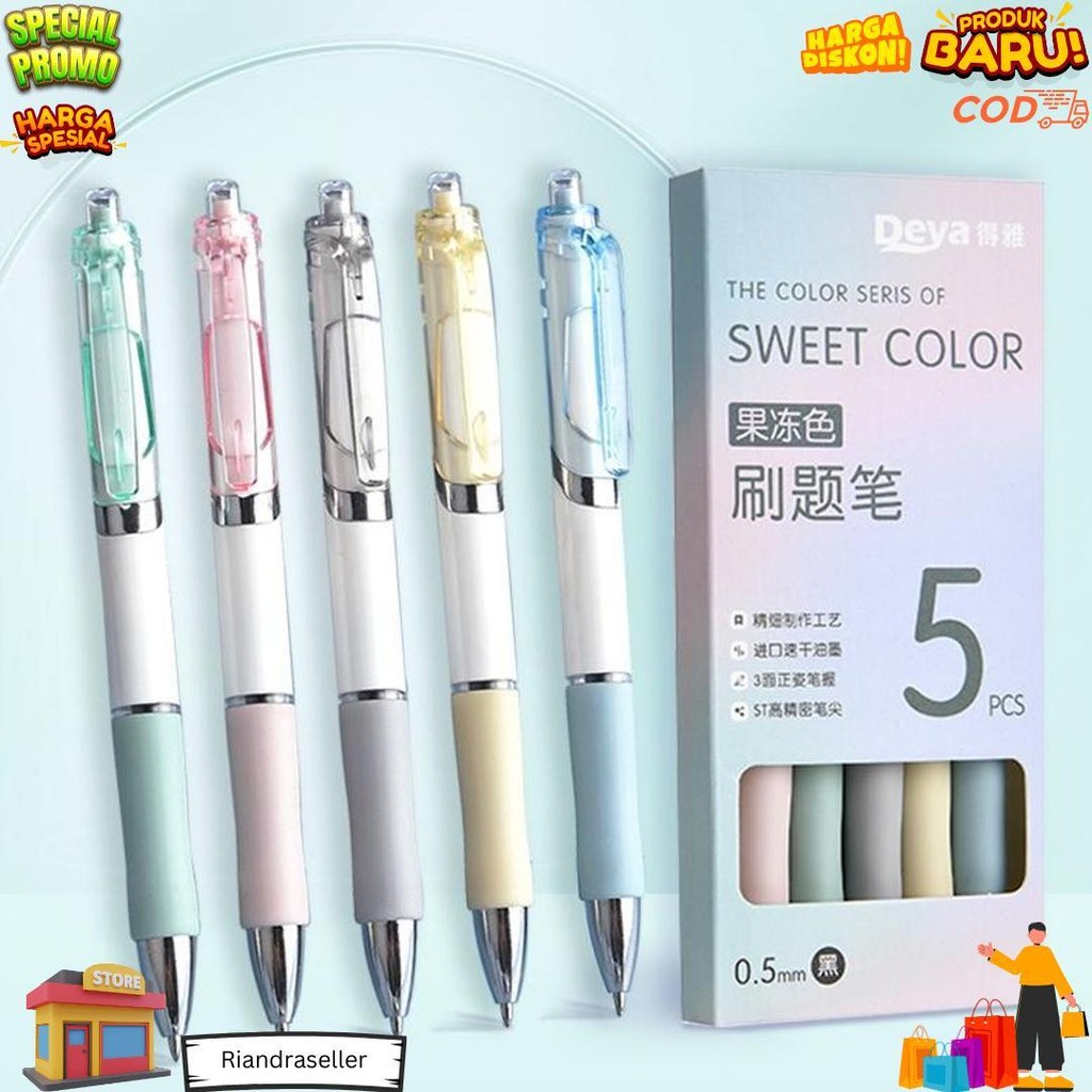 

Moka 1 Set 5Pcs Pulpen Mekanik Sweet Color 0.5Mm Edition Tinta Lebih Banyak Diameter 6Mm Mkp137 D Best Seller