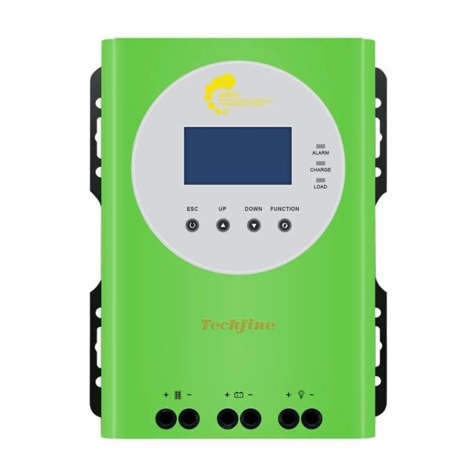 Murah Mppt 60A 100A Solar Charge Controller Scc Solar Panel Surya Techfine