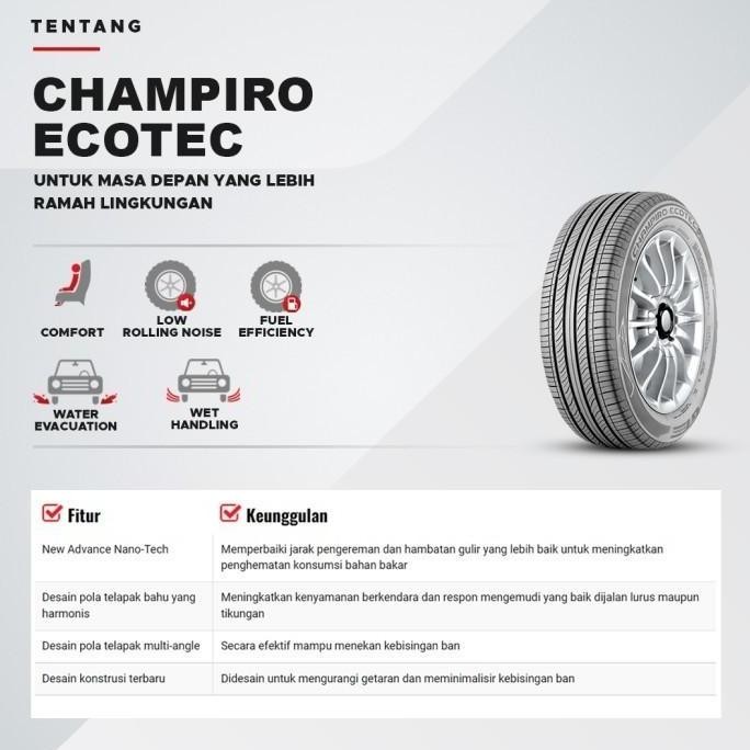 Ban Mobil Calya Sigra GT Radial Champiro Ecotec 175 65 R14 murah