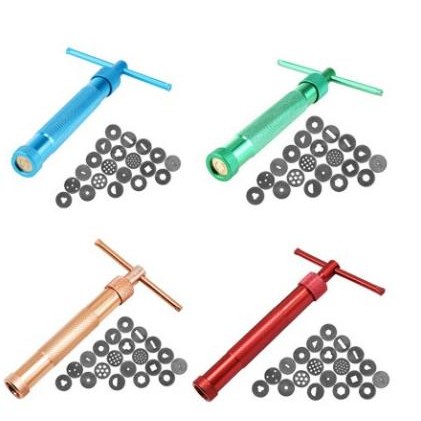 Gun Extruder Craft Fondant Clay Gumpaste Rambut Bakmi Extruder Set