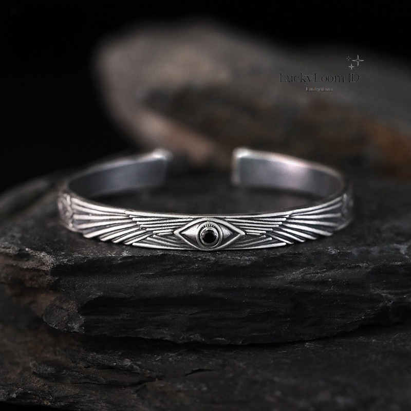 Eye of Horus Bracelet Men's Trendy Bangle