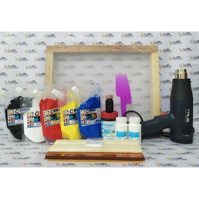 

Baru Paket Sablon Pemula Lengkap Plastisol Premium