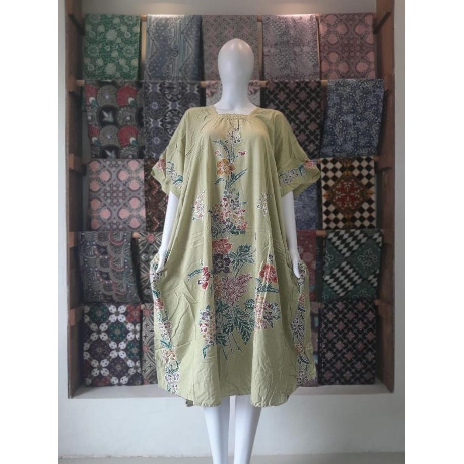 Daster Lowo Encim Dada Karet Ld 140 Rayon Candi Mekar Premium Halus