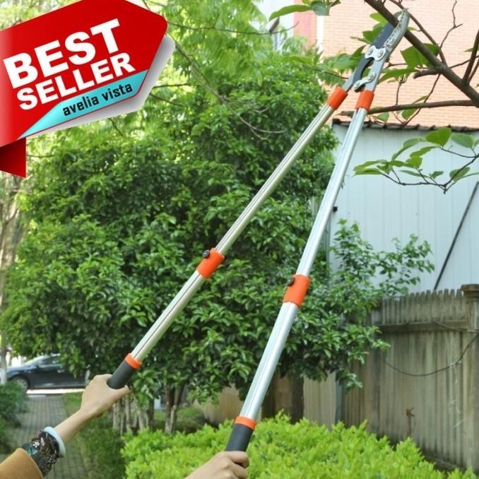 Sale Gunting Pohon Dahan Ranting Tinggi - Gunting Ranting Gagang Panjang