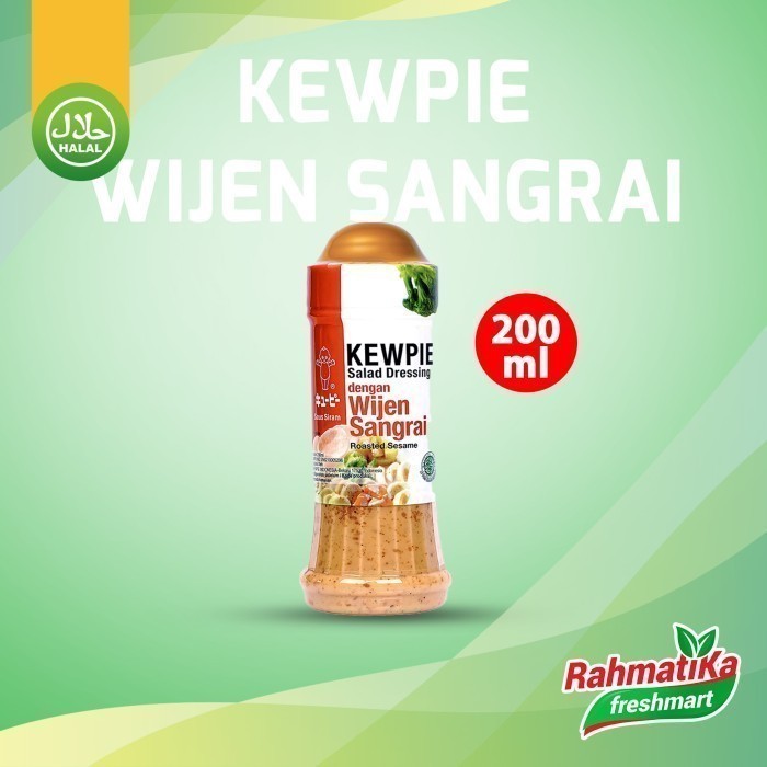 

Kewpie Salad Dressing Wijen Sangrai / Saus Siram 200 ml (Btl)