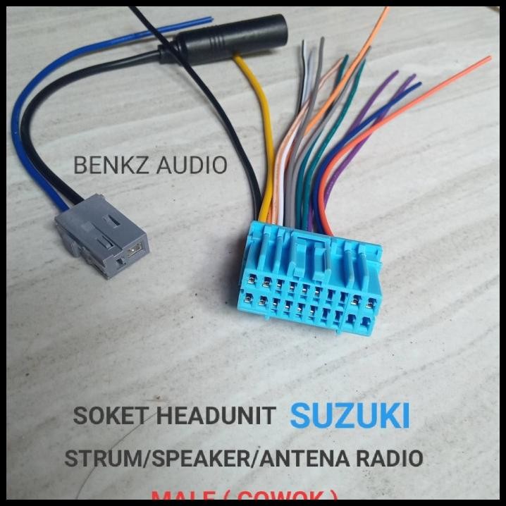 Soket Tape Mobil Ertiga Swift Vitara Male Atau Cowo