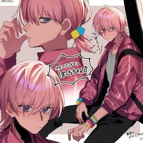 Promo Bocchi Male Version Wig Cosplay