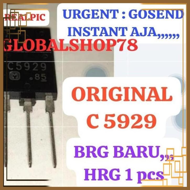 [GSP] C5929 SC5929 2SC5929 2SC 5929 SC C TRANSISTOR IGBT MESIN MOSFET MOSPET