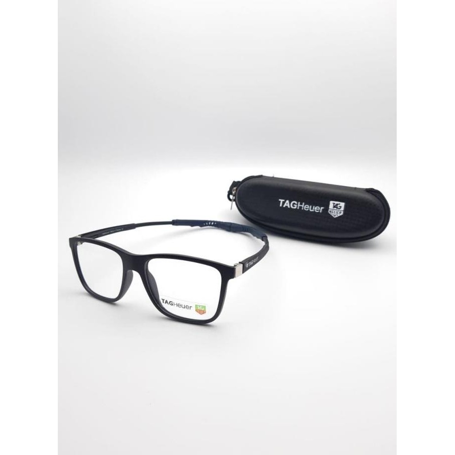 new  Kacamata Tagheuer 0522 Black Frame Kacamata Pria