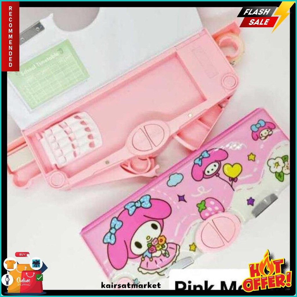 

( Zwq ) K001 Kotak Pensil Multifungsi Motif Kartun Untuk Laki Laki Perempuan / Tempat Pensil Serbaguna Anak Sekolah Tk Sd Diskon Setengah Harga