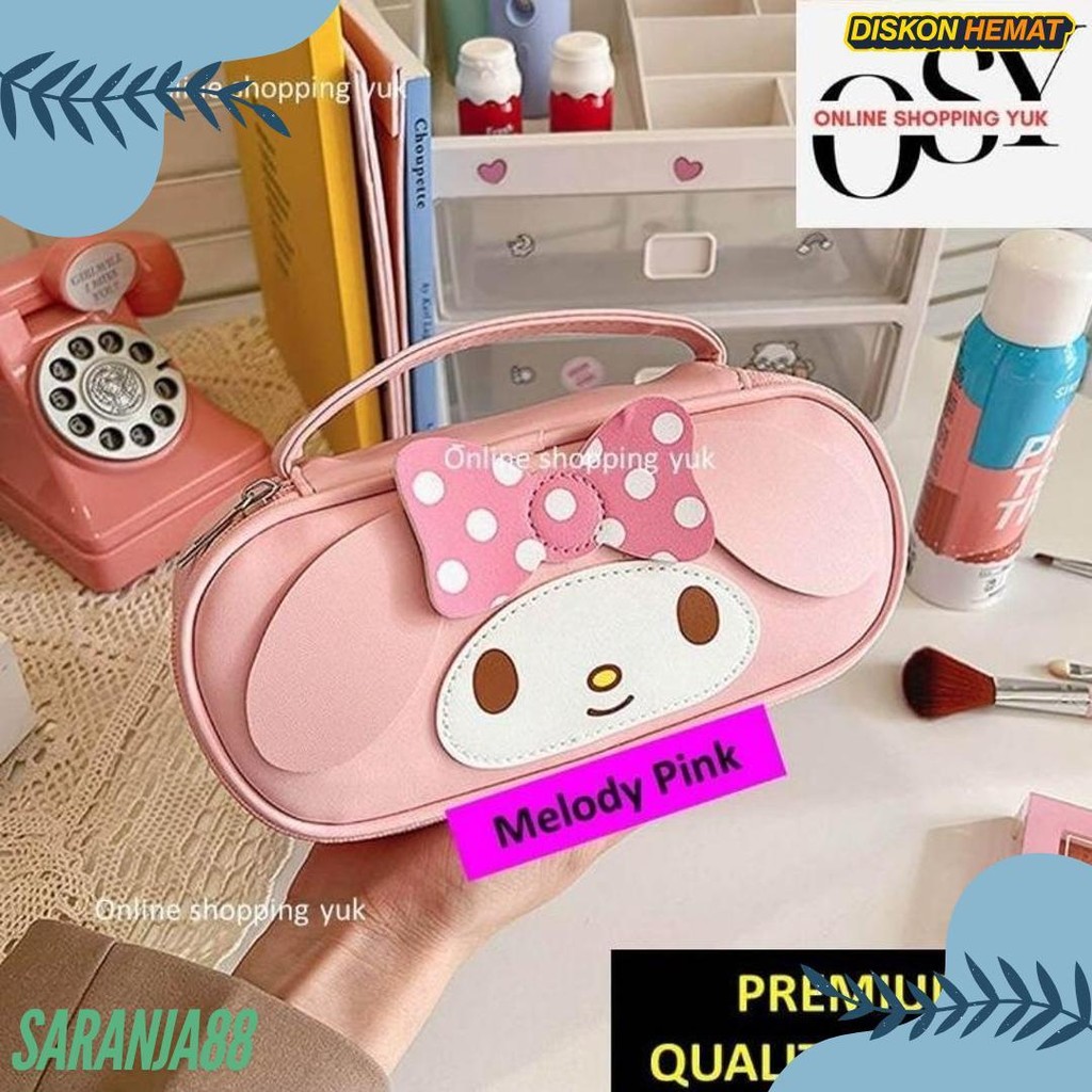

Tempat Pensil Sanrio , Kotak Pensil Kuromi , Tas Kosmetik , Pouch , Motif Kuromi / Cinnamoroll / My Melody , Import Premium. Online Shopping Yuk. Kapasitas Besar. Bahan Kulit , Kuat & Sangat Cantik Exclusive. Terlaris! Produk Ini Banyak Dicari