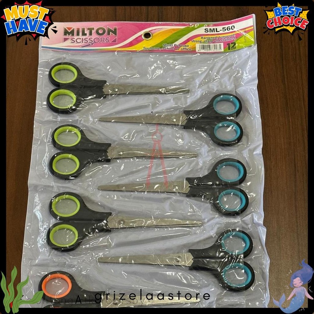 

Gunting (12Pcs) Renteng Milton Sml 560 Terlaris! Produk Ini Banyak Dicari