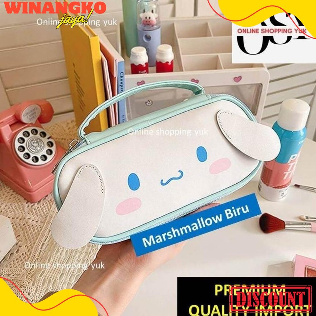 

Tempat Pensil Sanrio , Kotak Pensil Kuromi , Tas Kosmetik , Pouch , Motif Kuromi / Cinnamoroll / My Melody , Import Premium. Online Shopping Yuk. Kapasitas Besar. Bahan Kulit , Kuat & Sangat Cantik Exclusive. Flash Sale! Diskon Hingga 70%