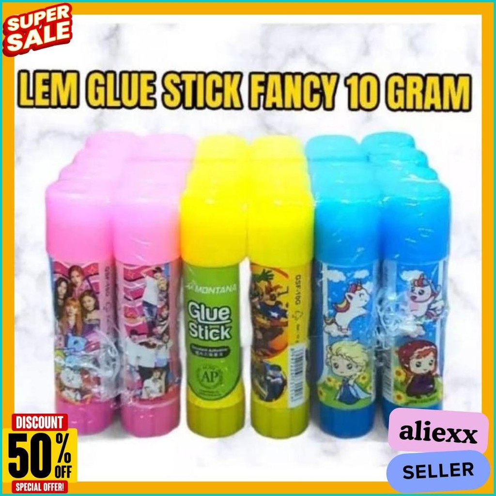 

(24Buah) Lem Stik 10Grm / Glu Stik Kertas Terlengkap Dan Termurah
