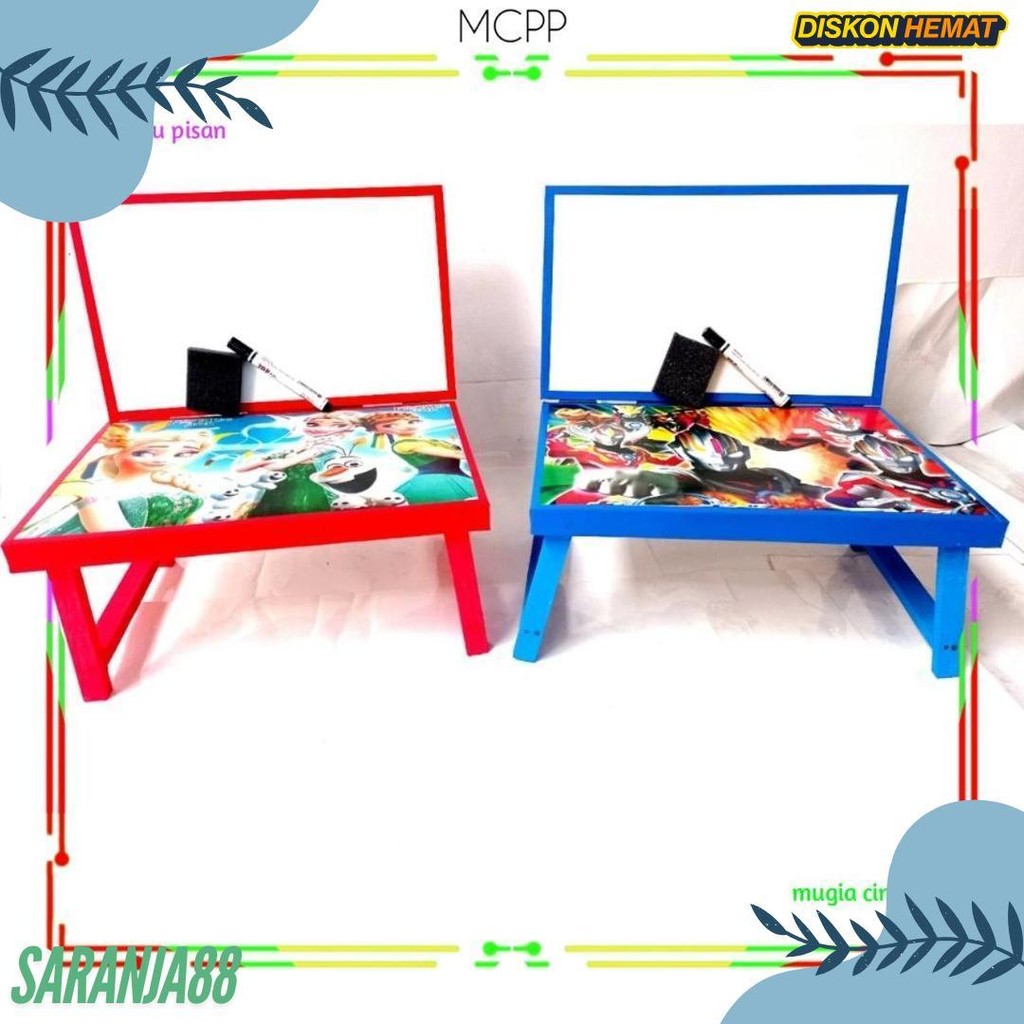 

Meja Belajar Anak Plus Papan Tulis Lipat Karakter Anak Minimalis Gratis Spidol Dan Penghapus Flash Sale! Diskon Hingga 70%