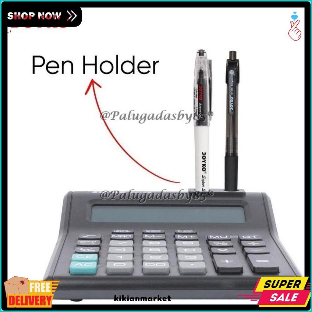 

Kalkulator Joyko Cc-49 12 Digits 2 Display (1 Biji) / Calculator Joyko Cc-49 / Joyko Cc 49 / Cc49 Terlaris! Produk Ini Banyak Dicari