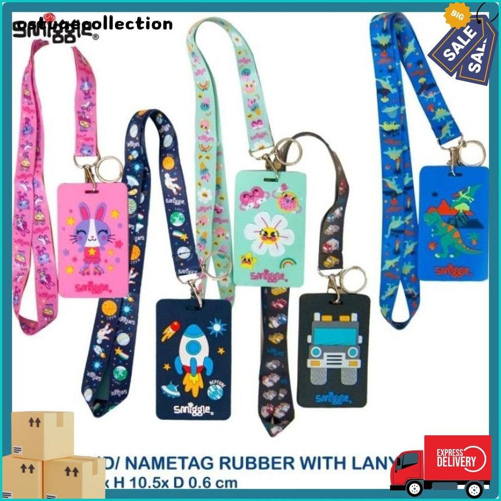 

Smiggle Bag Tag Card Holder Dengan Tali Lanyard Terlaris! Produk Ini Banyak Dicari