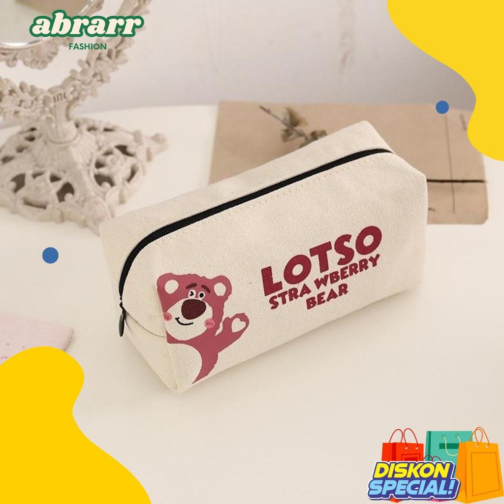

Ins Pacha Anjing Tas Pensil Cute Strawberry Bear Tas Pensil Jaring Merah Kapasitas Besar Siswa Sekolah Dasar Smp Peralatan Penyimpanan Tas Diskon Setengah Harga