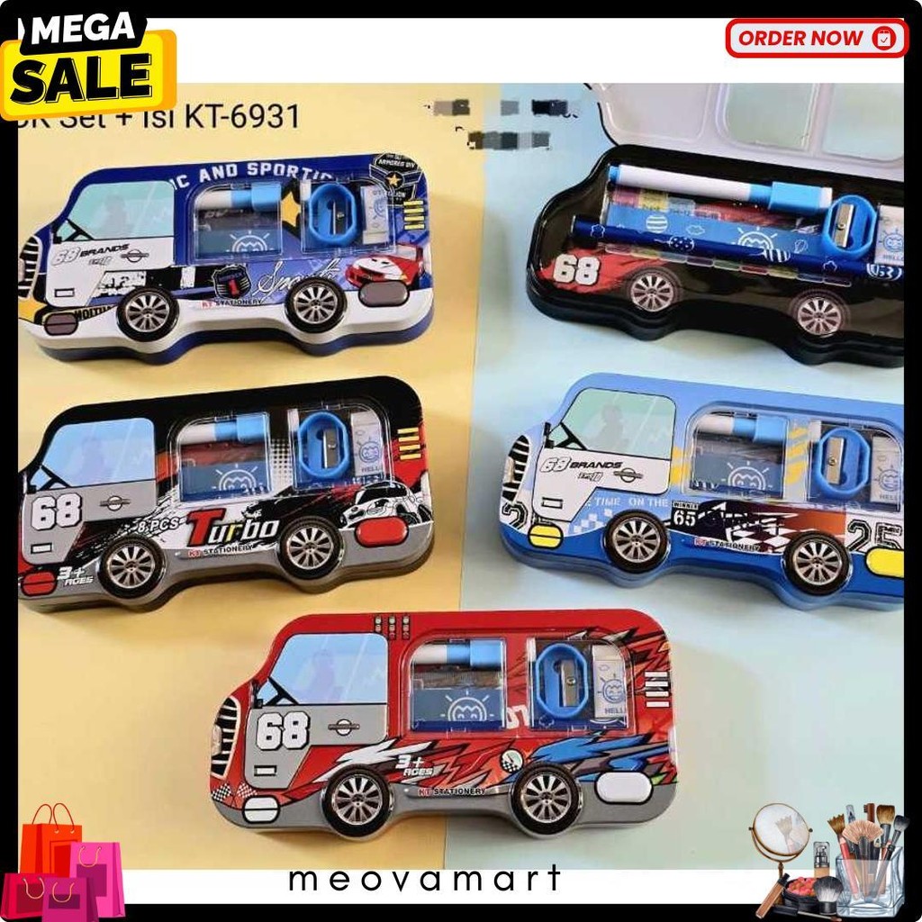

Kotak Pensil Bahan Kaleng Model Truk Besar Pencil Case Tempat Pensil Diskon