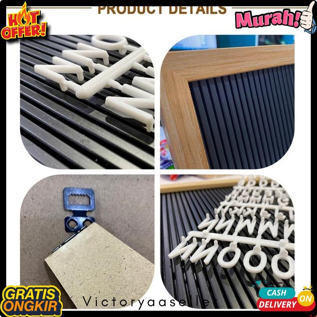 

Letter Board Baby Include Huruf/ Felt Letter Board Set / Letter Board/Papan Nama Bayi /Papan Menu / Dekorasi Rumah Viral 30*40 Cm Diskon Setengah Harga