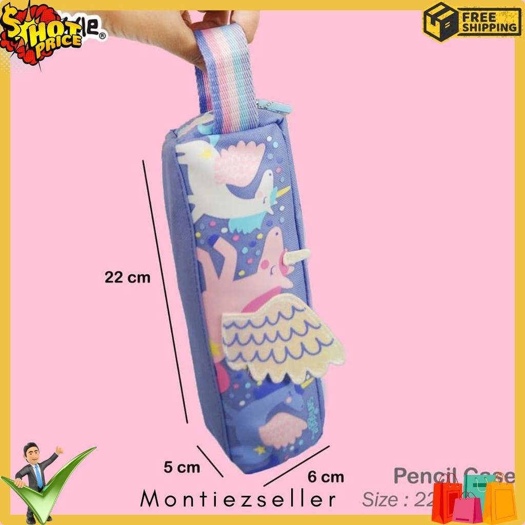 

Pencil Case Kotak Pensil Smiggle 1 Zipper Karakter Flash Sale! Diskon Hingga 70%