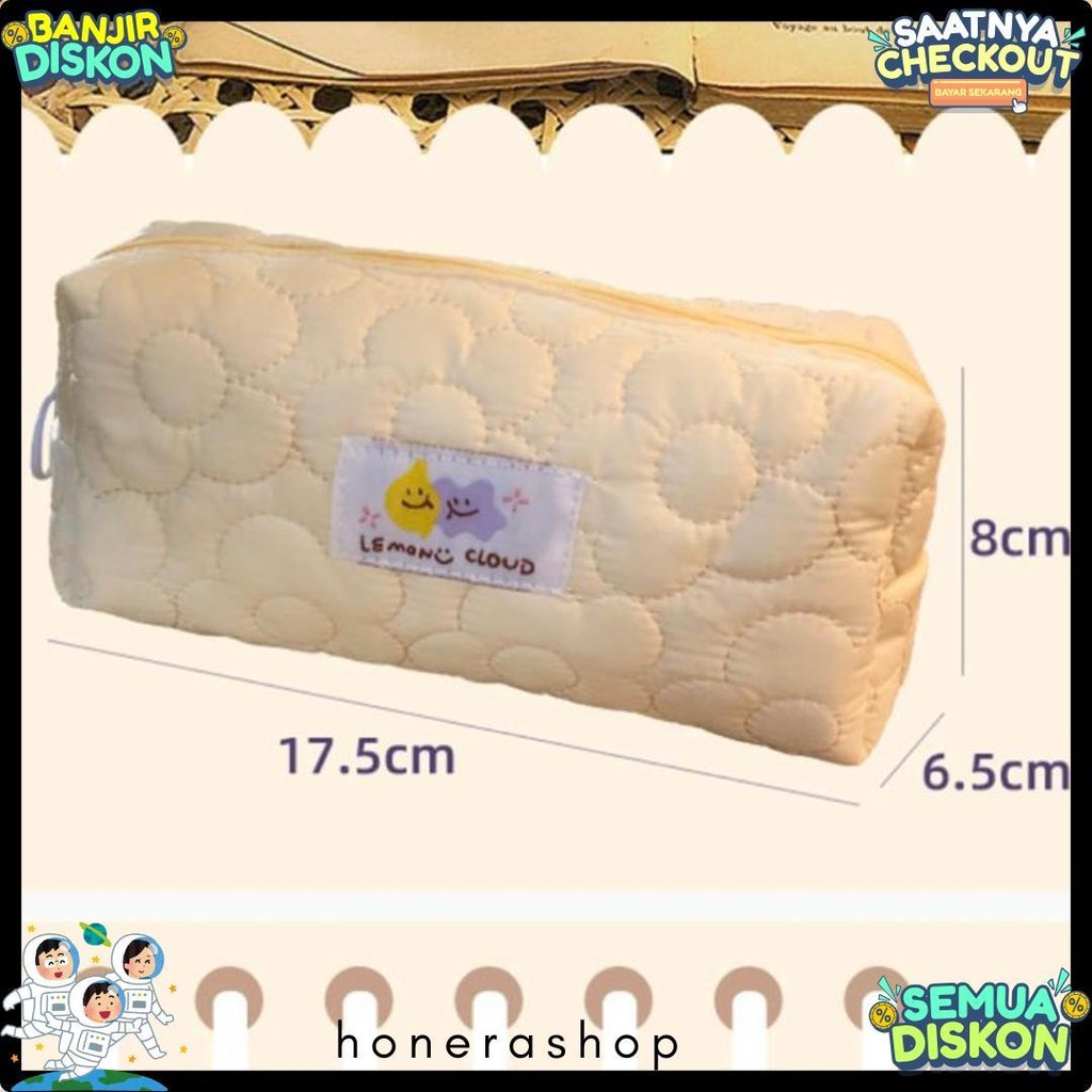 

Kensho Kotak Pensil Sleting Motif Bunga Flower Handle Pastel Bahan Parasut Korea / Pouch Makeup Aesthetic / Tas Aksesoris Wanita Lucu Import / Zipper / Flowers Terlengkap Dan Termurah