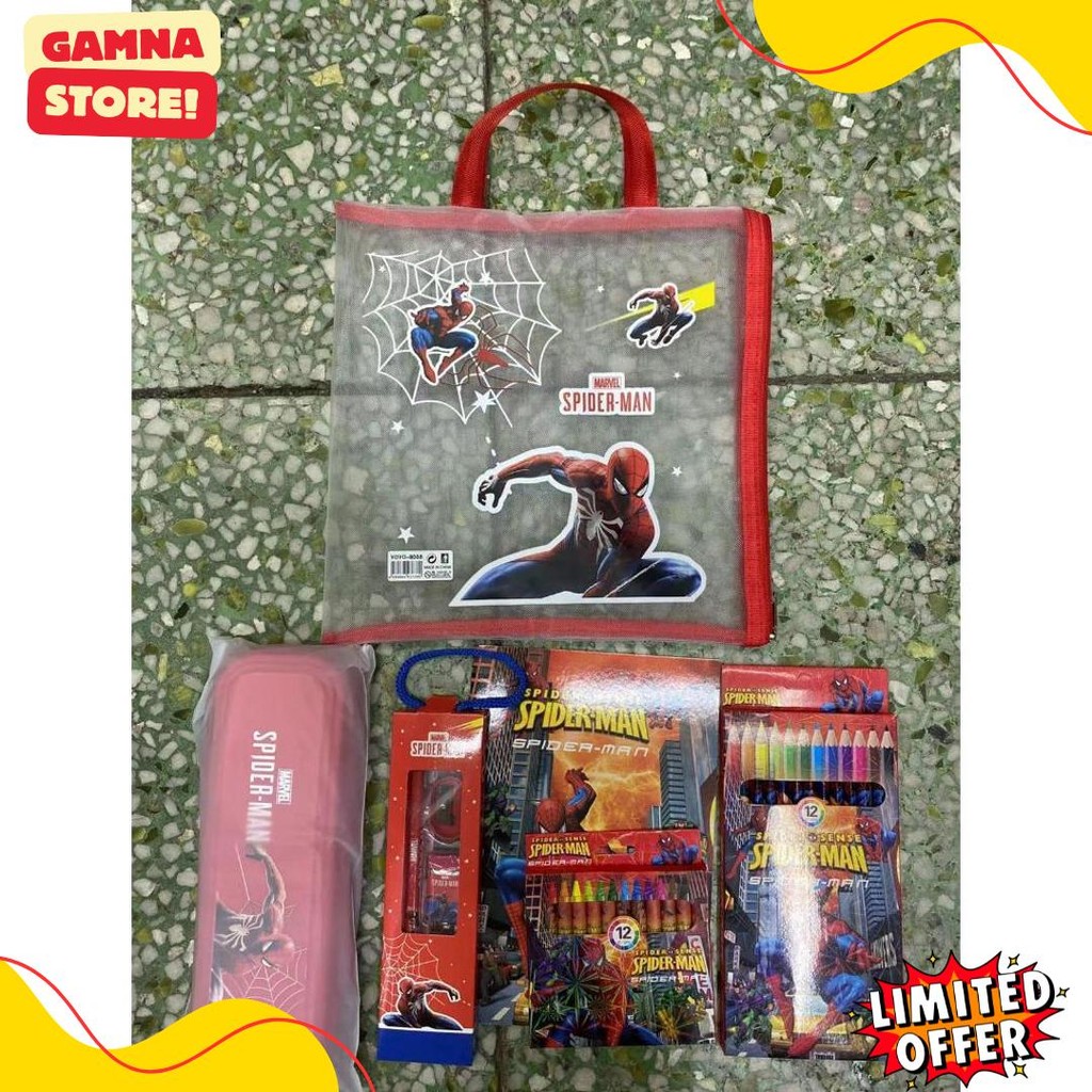 

[Serbalakuofficial](Ktps.11)Kotak Pensil Sett / Study Set Stationery Set Alat Tulis Sekolah Anak Set Atk Motif Flash Sale! Diskon Hingga 70%