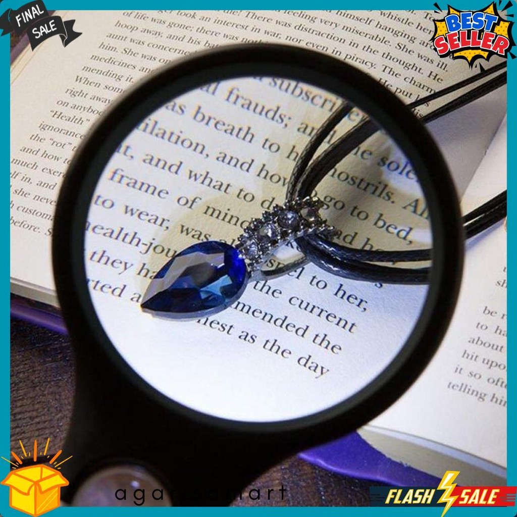 

2 In1 Lampu Kaca Pembesar Led Membaca Magnifying Glass Dengan Lampu Terlengkap Dan Termurah