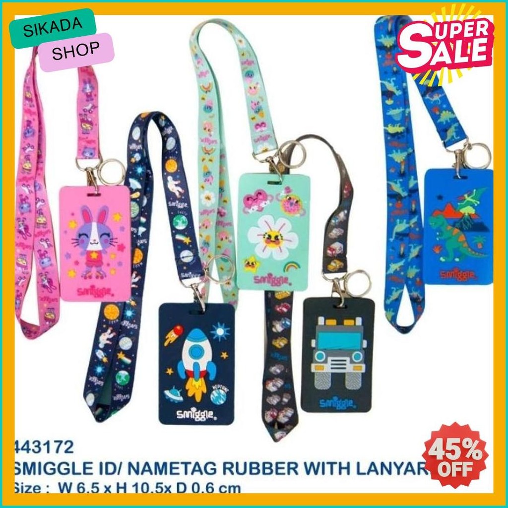 

Smiggle Bag Tag Card Holder Dengan Tali Lanyard Terlengkap Dan Termurah
