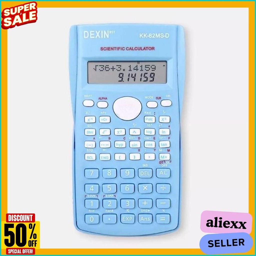

Kalkulator Ilmiah Scientific Dexin Kk-82Ms Terlengkap Dan Termurah