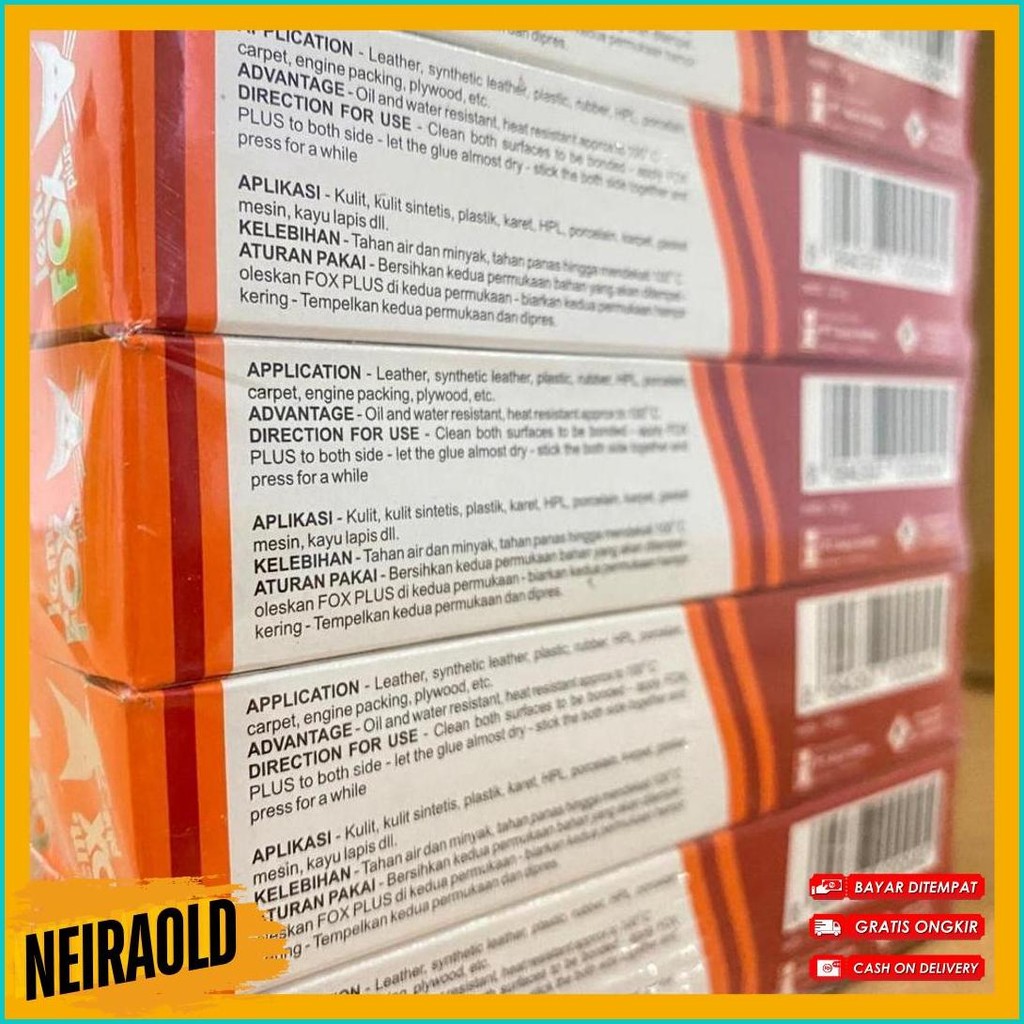 

Lem Fox Plus Tube 20G Original (1 Lusin) / Grosir/Ecer - Kulakan Online Terlaris! Produk Ini Banyak Dicari