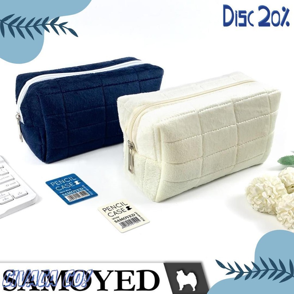 

Tempat / Kotak Pensil / Alat Tulis / Kosmetik / Dompet / Tas Kain / Bantal / Stationery / Pencil / Pen / Cosmetic / Travel Case / Box / Pouch / Bag Plush Pillow Samoyed Pccs-K69 Terlaris! Produk Ini Banyak Dicari