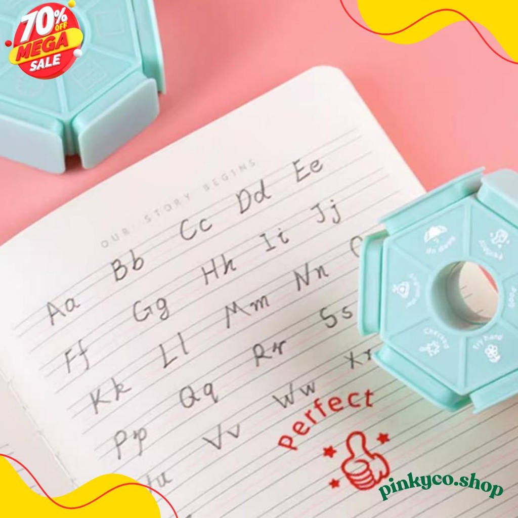 

Stempel Guru Penilaian Bahasa Inggris Teacher Stamp Rewards Sd Tk Anak 6 In 1 Terlengkap Dan Termurah
