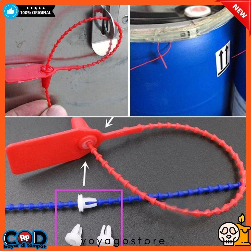 

100Pcs Security Seal 25Cm Segel Koper Segel Locis Security Seal Locis Satu Kunci Terlaris! Produk Ini Banyak Dicari