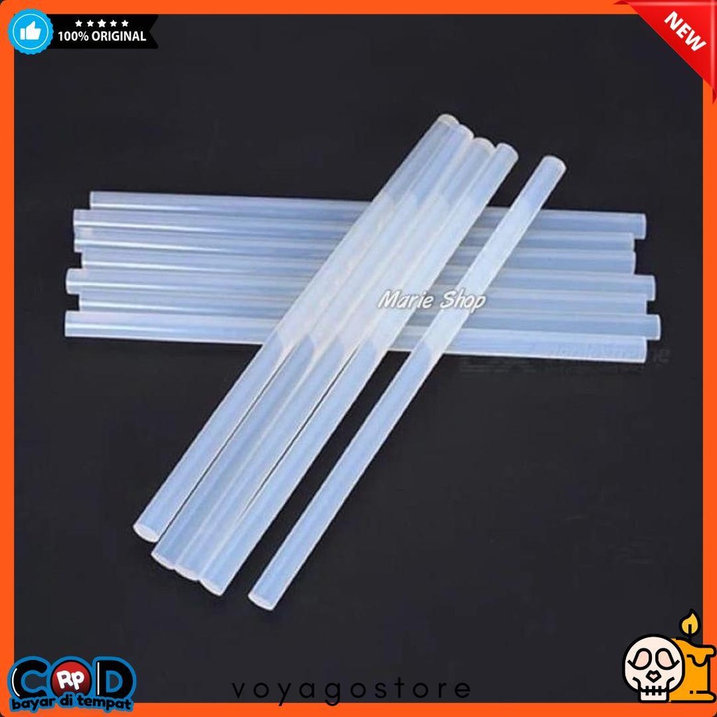 

100 Pc Isi Lem Tembak Refill Glue Stick - Lem Lilin Stick Bakar Perekat Kerajinan Tangan Multifungsi Lem Bakar Diskon Setengah Harga