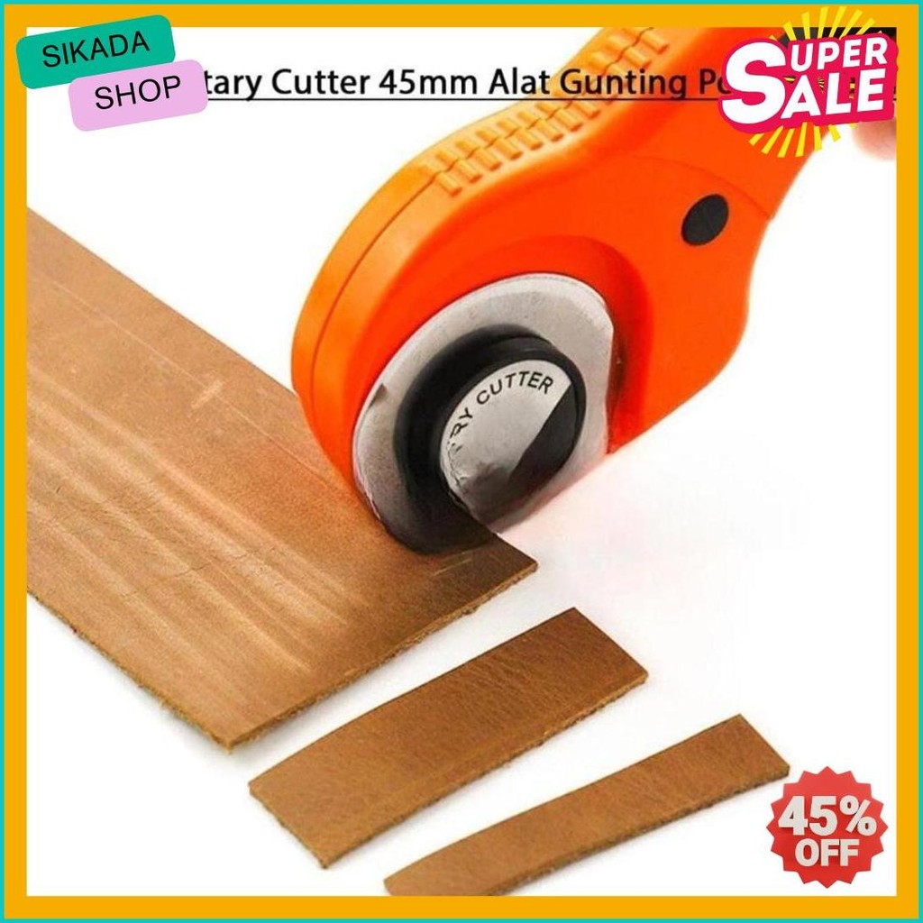 

Rotary Cutter 45Mm / Refill Cutter/ Alat Gunting Potong Bahan Kain Alat Potong Diskon