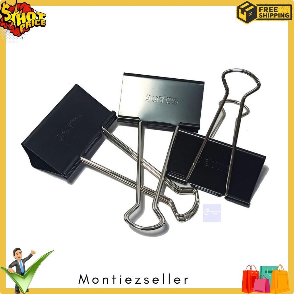 

Joyko - Binder Clip No.300 - Penjepit Kertas - Pack Terlaris! Produk Ini Banyak Dicari