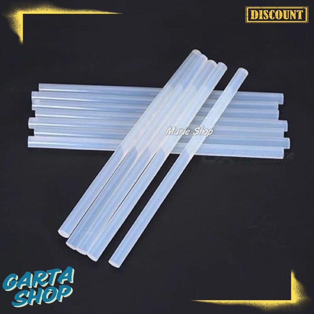 

100 Pc Isi Lem Tembak Refill Glue Stick - Lem Lilin Stick Bakar Perekat Kerajinan Tangan Multifungsi Lem Bakar Terlaris! Produk Ini Banyak Dicari