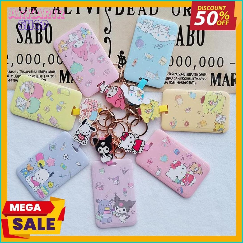 

Lanyard Id Card Tali Gantungan Kartu Card Holder Name Tag Karakter Pikachu Sailoor Moon Snoopy Cinnamoroll Shellie May Pochacco Pooh Sumikko Donald Chip & Dale Lotso Stitch My Melody Little Twin Star Terlaris! Produk Ini Banyak Dicari
