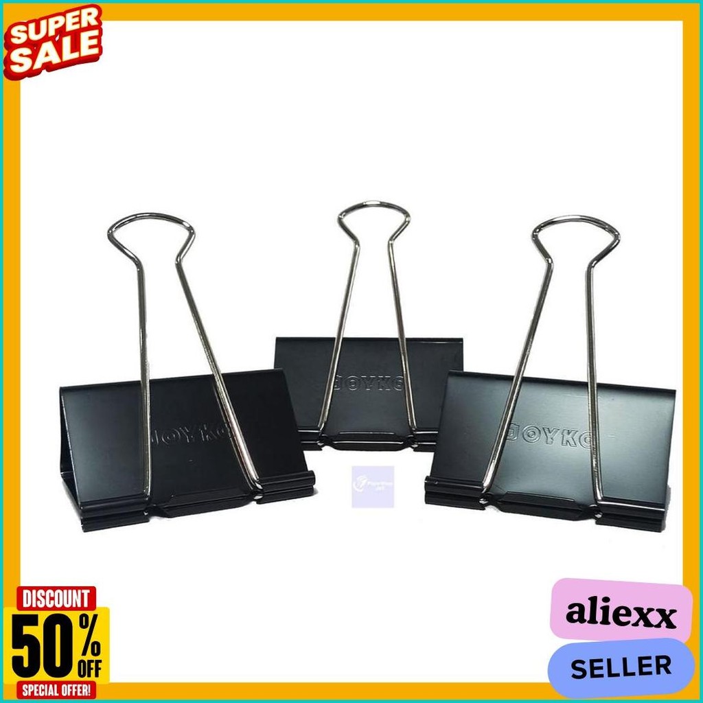 

Joyko - Binder Clip No.300 - Penjepit Kertas - Pack Flash Sale! Diskon Hingga 70%