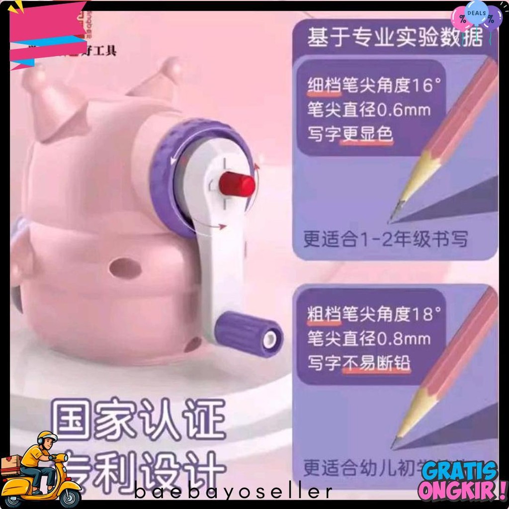 

Serutan Pencil Kuromi/ Rautan Kuromi/ Rautan Pensil/ Shapener Kuromi/ Serutan Pensil Putar Terlaris! Produk Ini Banyak Dicari