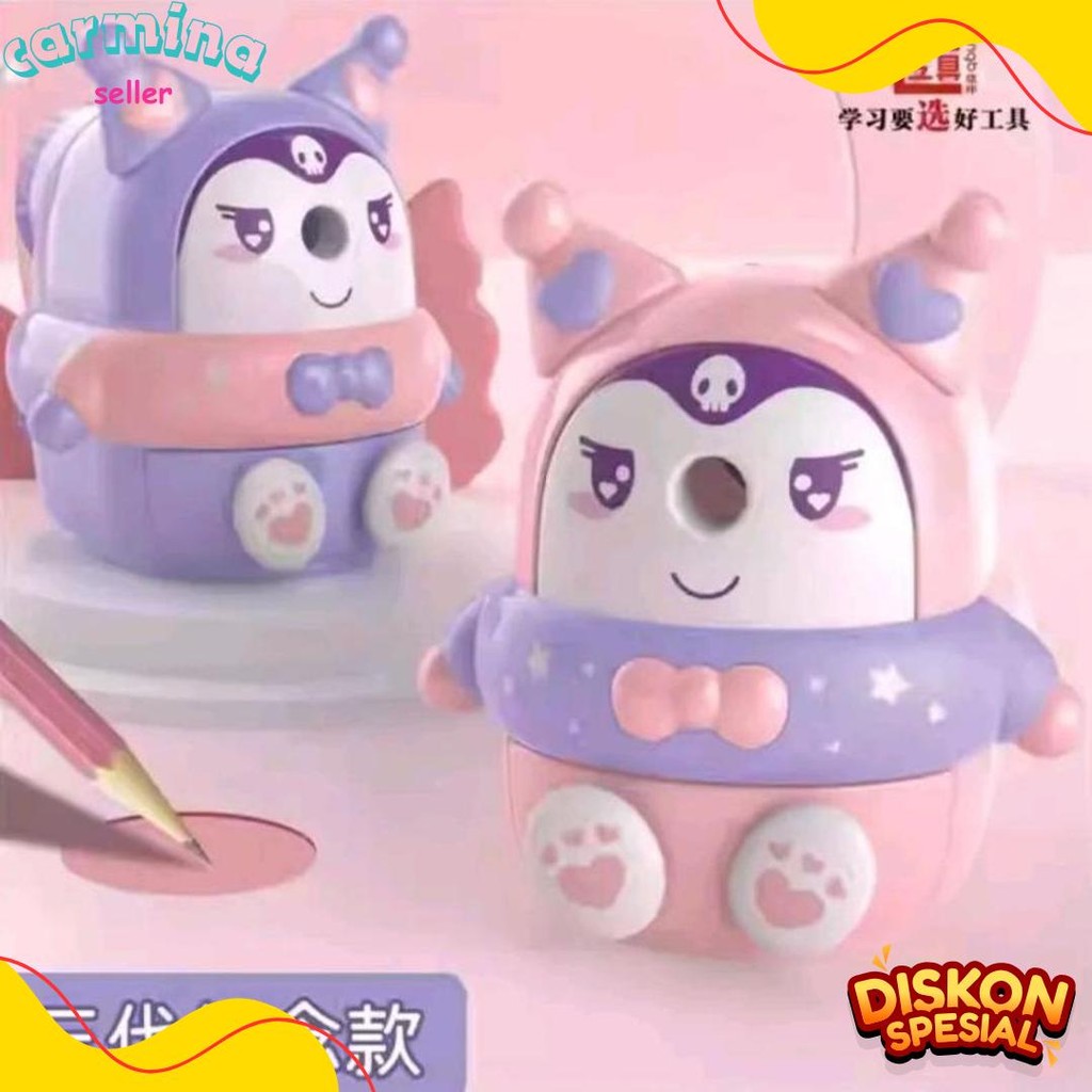 

Serutan Pencil Kuromi/ Rautan Kuromi/ Rautan Pensil/ Shapener Kuromi/ Serutan Pensil Putar Flash Sale! Diskon Hingga 70%