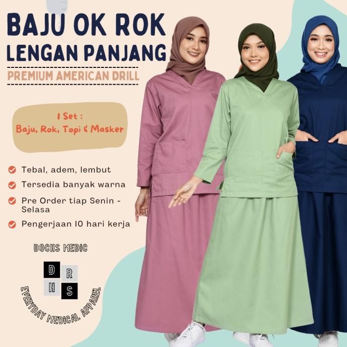 Baju Jaga Rok / Baju OK Rok / Seragam Jaga Rok / Seragam OK Rok