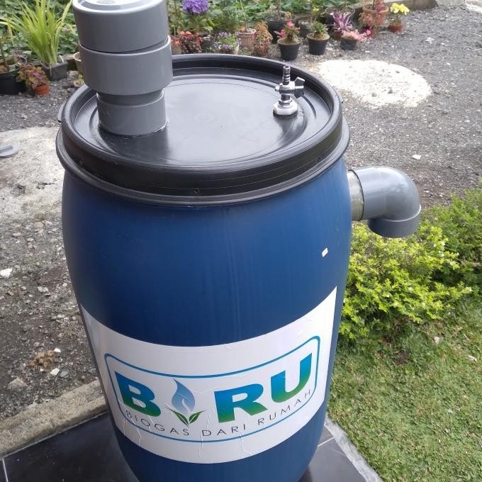=====] Biogas Digester 150 L BONUS  Kompor Biogas 1 tungku   COD